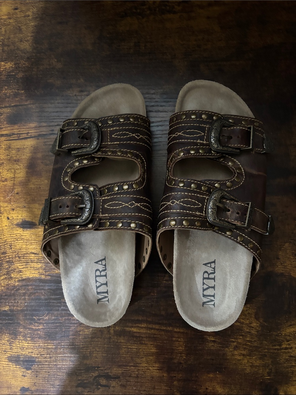 Myra sandals, women’s size 9